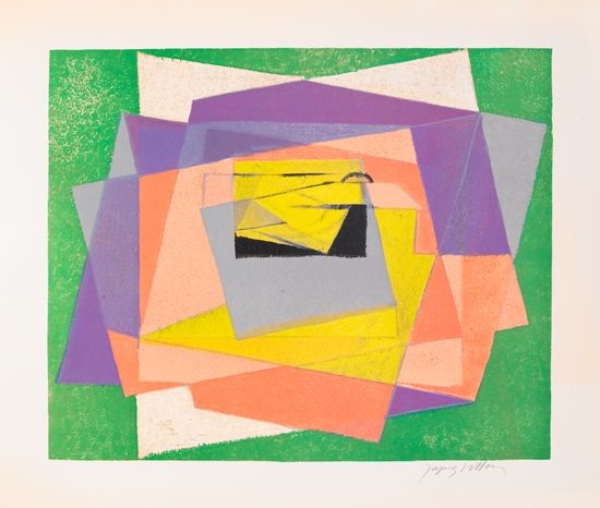 Appraisal: VILLON JACQUES Venturi Lionello Jacques Villon Huit Lithographies Originales multi-colored