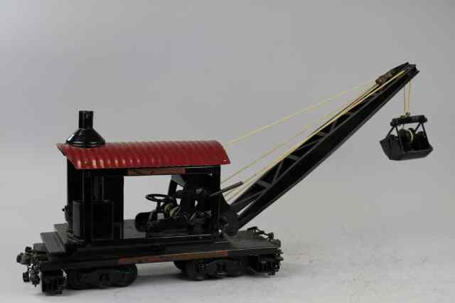 Appraisal: BUDDY 'L' OUTDOOR RAILROAD DREDGE C locomotive dredge with black