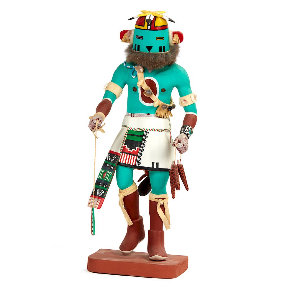 Appraisal: Hopi Thunder Kachina M na Henry Shelton Hopi Thunder Kachina