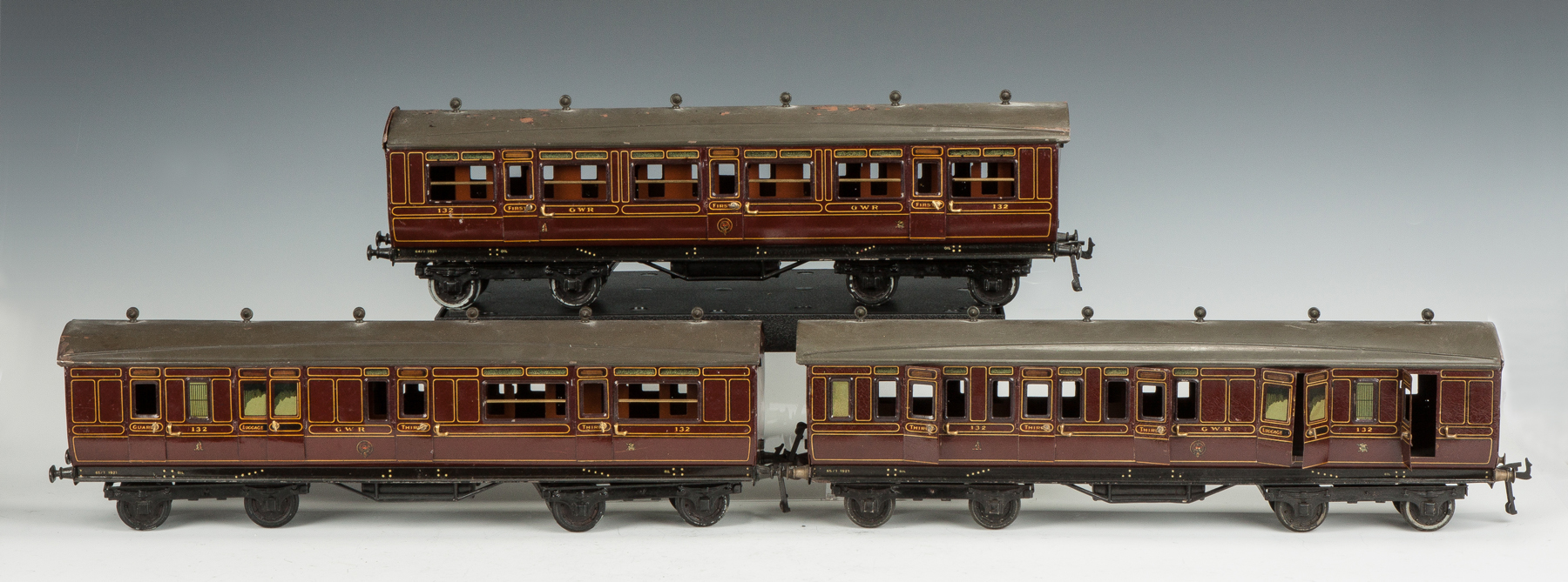 Appraisal: Carette Pc Train Set Cars are all