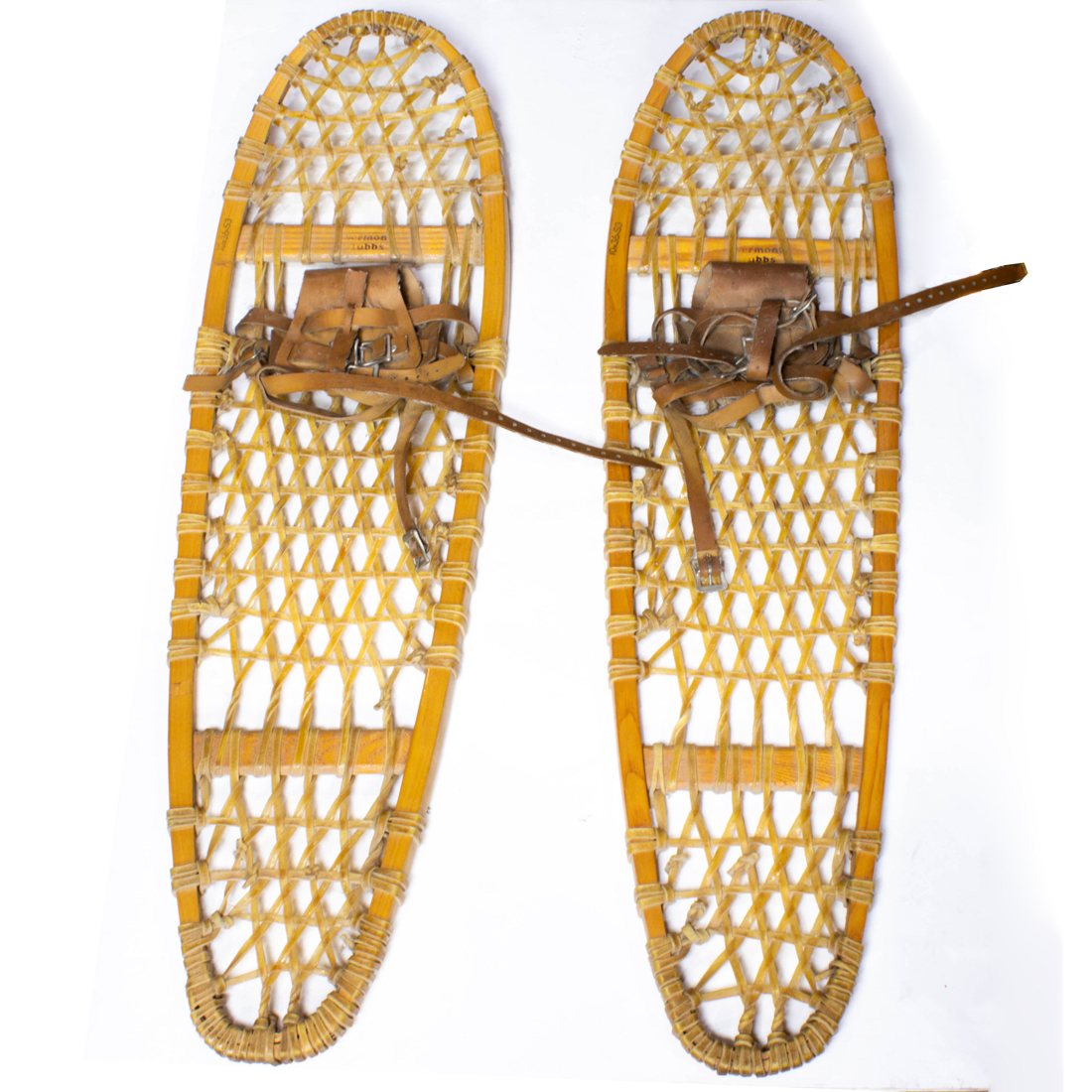 Appraisal: VINTAGE SNOW SHOE SET BY TUBBS Vintage snow shoe set