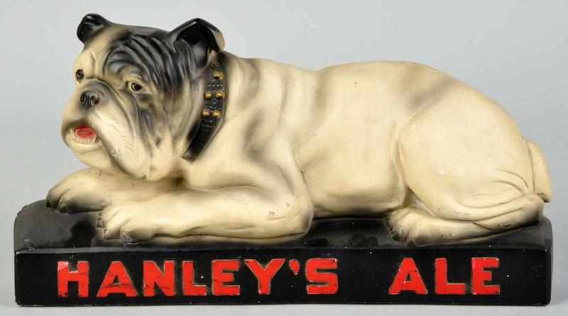 Appraisal: Plaster Hanley's Ale Advertising Figure s Original finish Condition Excellent