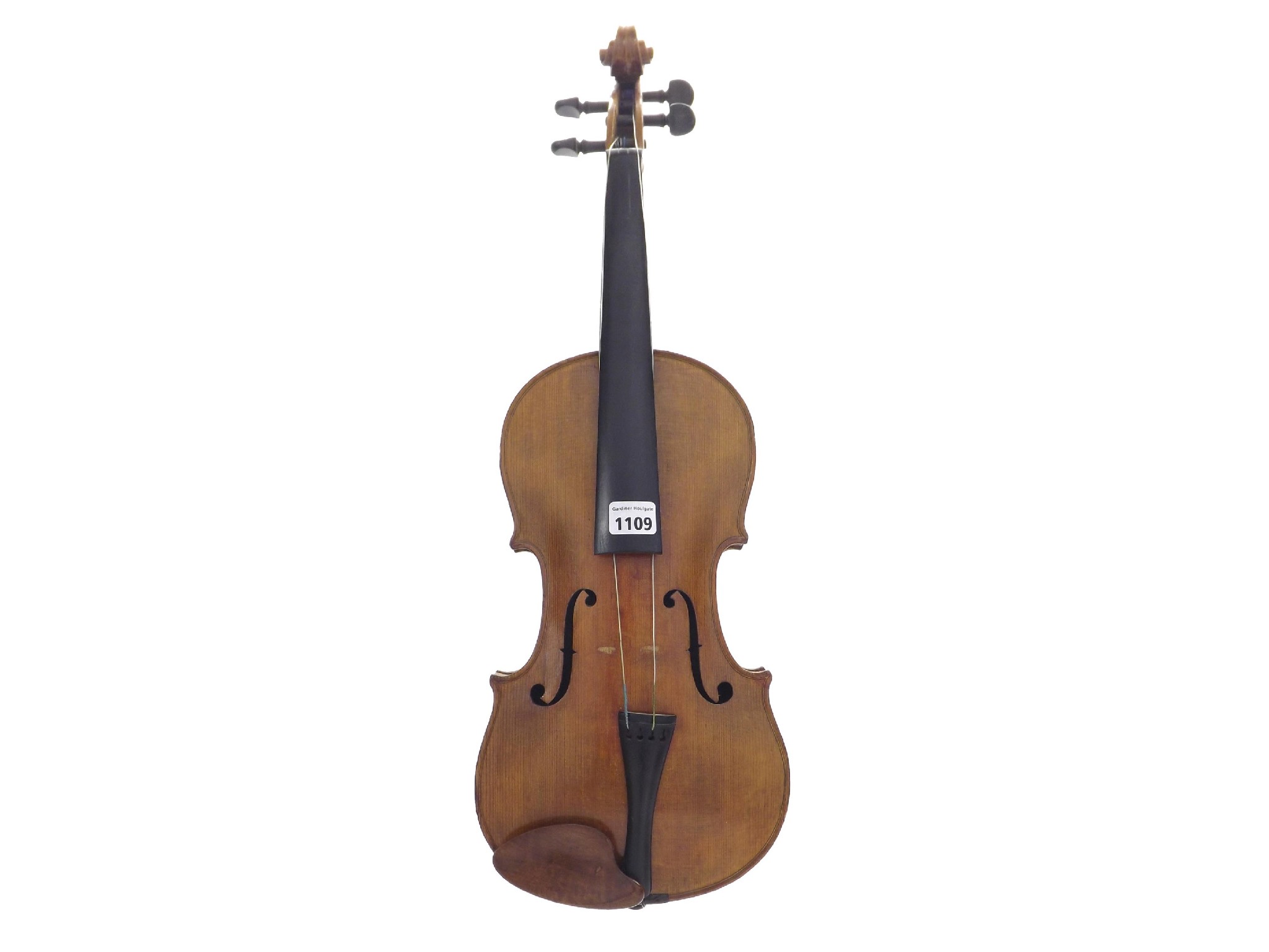 Appraisal: Small Stradivari copy viola circa cm