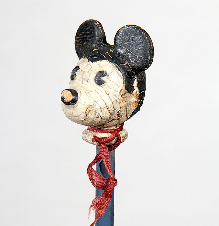 Appraisal: Mickey Mouse Carnival Cane Exclusive on Bidsquare Dated - -