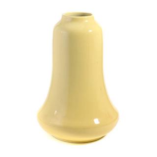 Appraisal: California Porcelain California Porcelain Vase - Yellow Height inches