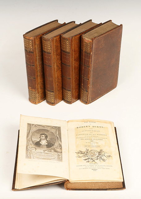 Appraisal: BURNS Robert The Work of Robert Burns with An Account