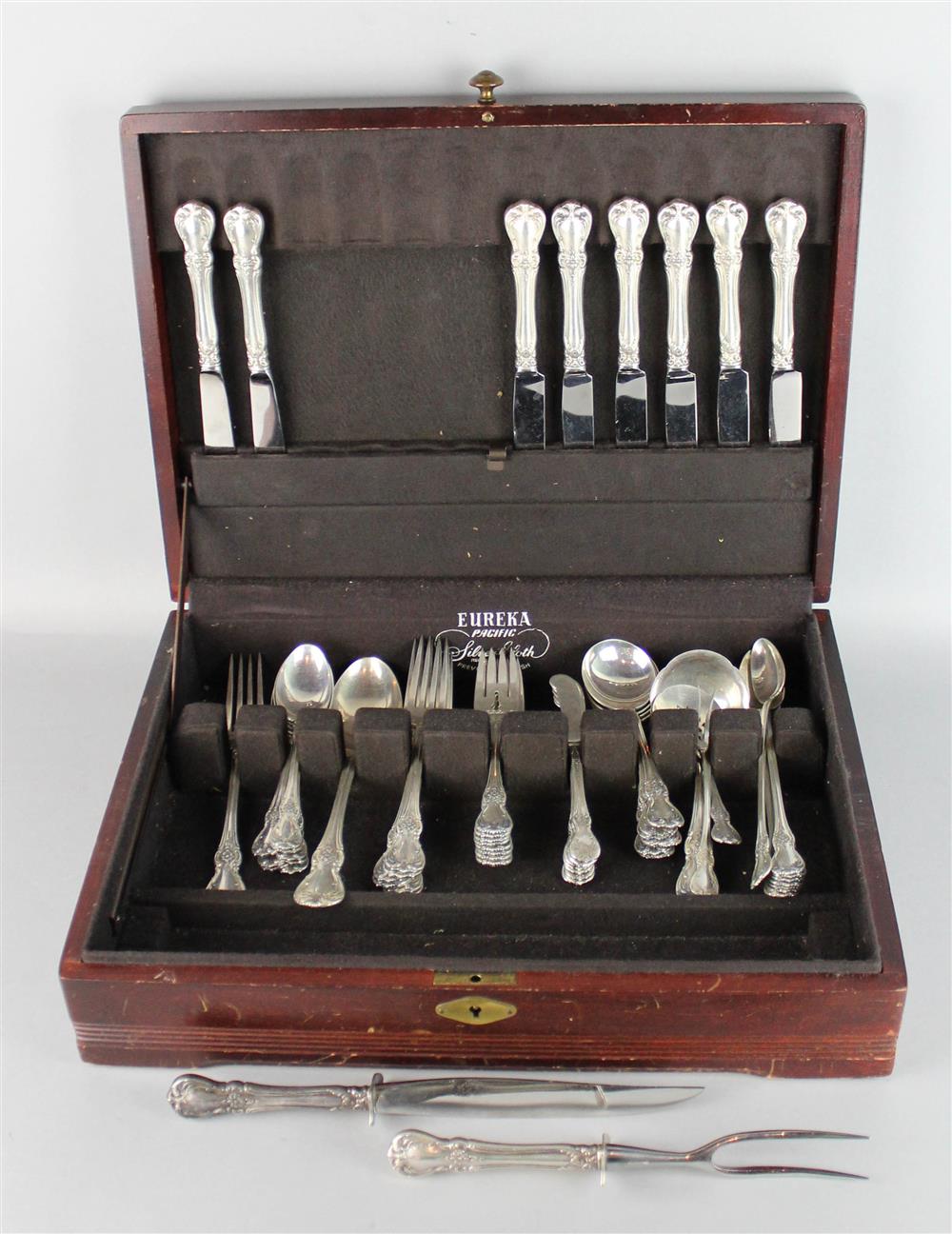 Appraisal: TOWLE SILVER OLD MASTER PART FLATWARE SERVICE including one dinner