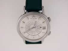 Appraisal: LeCoultre Memovox automatic date with world time dial waterproof steel