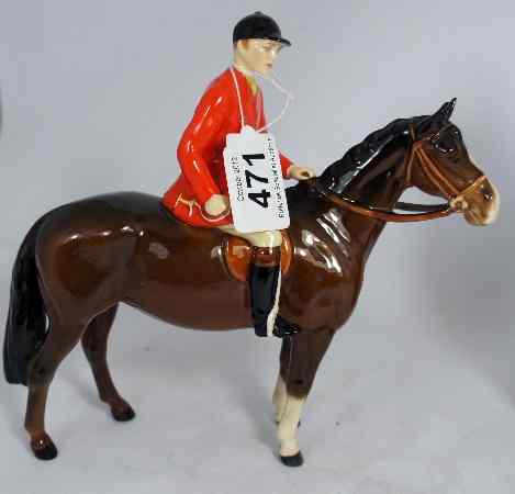 Appraisal: Beswick Huntsman on horse