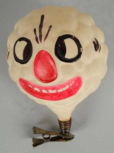 Appraisal: Blown Glass Popcorn Head Ornament Description This ornament is a