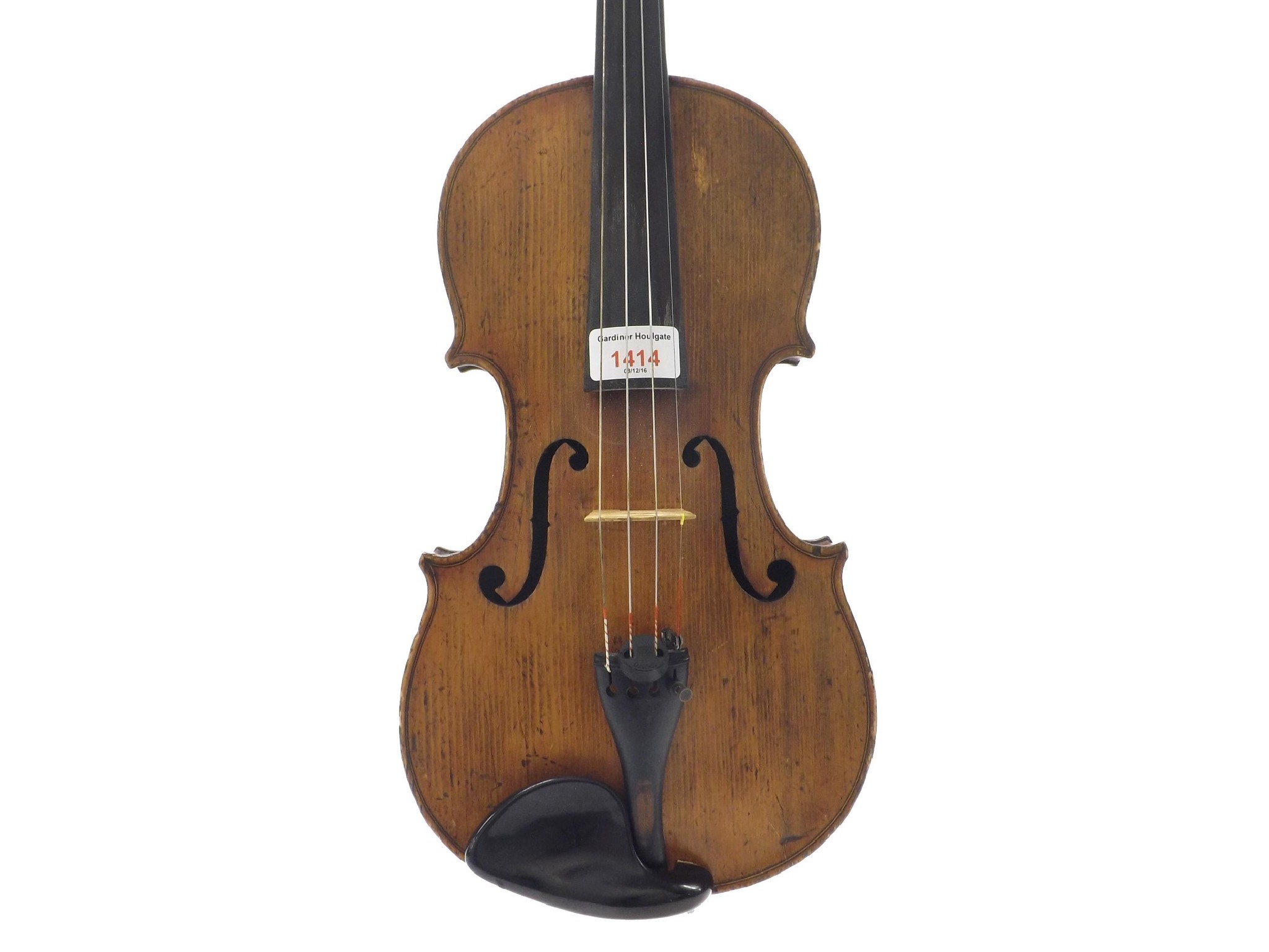 Appraisal: Late th century French J T L violin cm