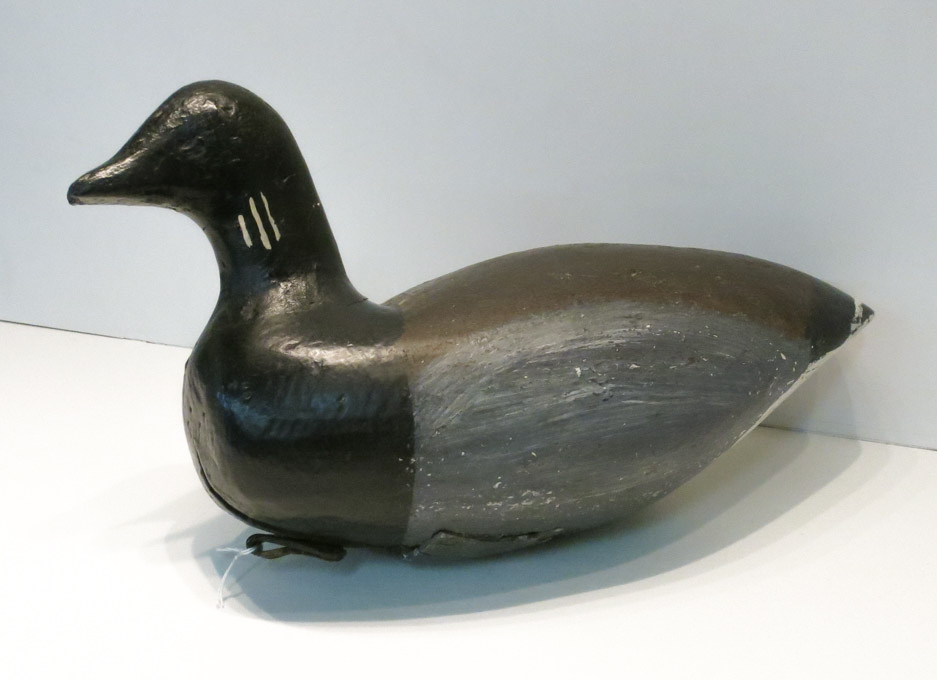 Appraisal: ANTIQUE DUCK DECOY having solid hand carved and painted wood