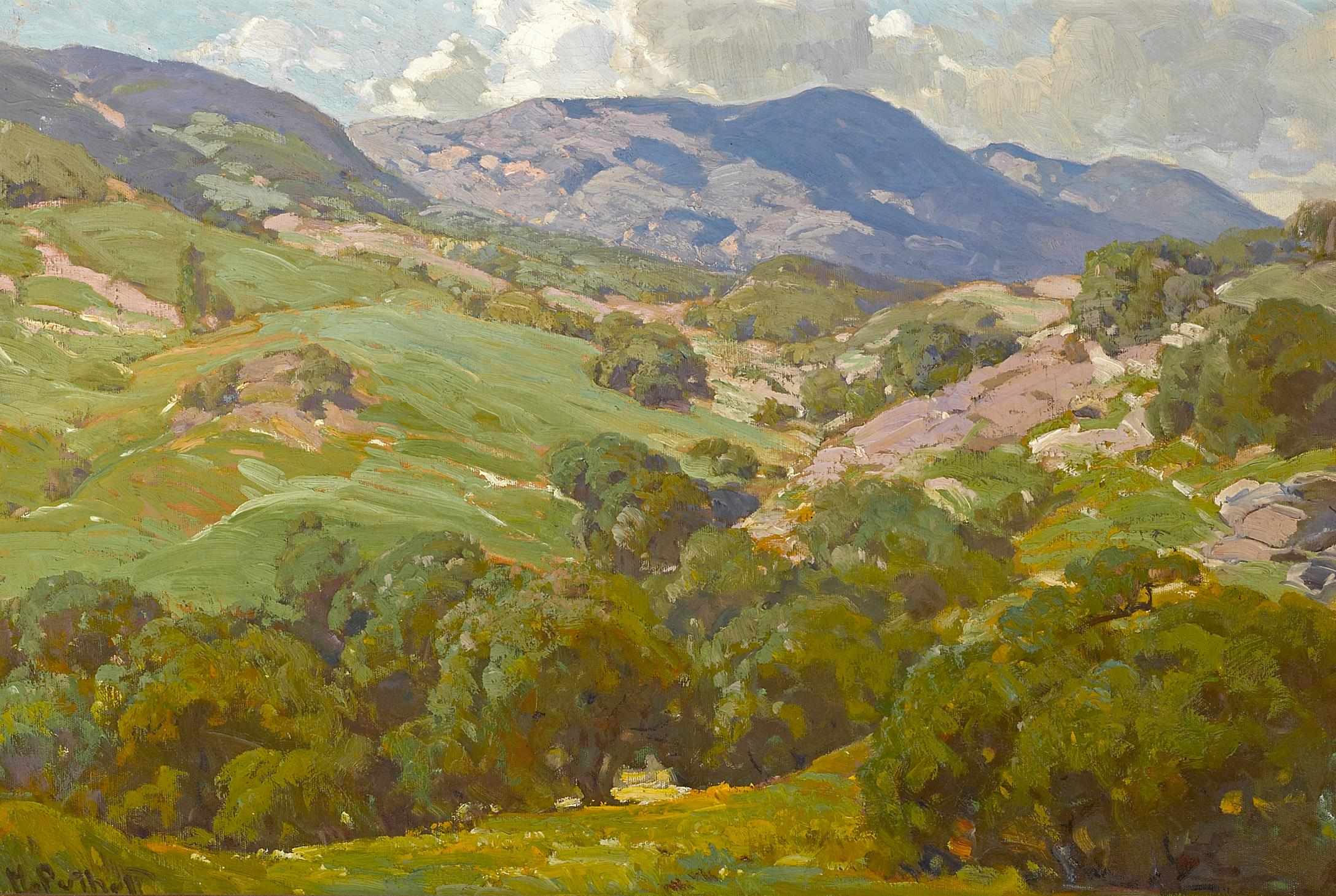 Appraisal: Hanson Puthuff American - Topanga in spring signed 'H Puthuff'