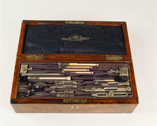 Appraisal: A th C English Set of Drafting Instruments by Stanley