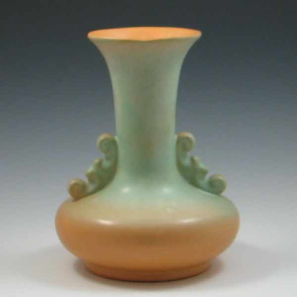 Appraisal: Rum Rill Goldenrod Vase marked with die impressed Rum Rill