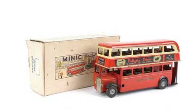 Appraisal: Triang Minic M Double Deck Bus version with all red