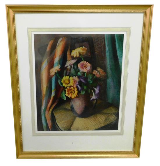 Appraisal: Exene Reede Meyersahm American - Gerber Daisies pastel on paper