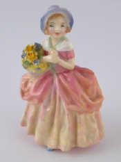 Appraisal: A Doulton figurine Cissie green factory stamp and HN COPR