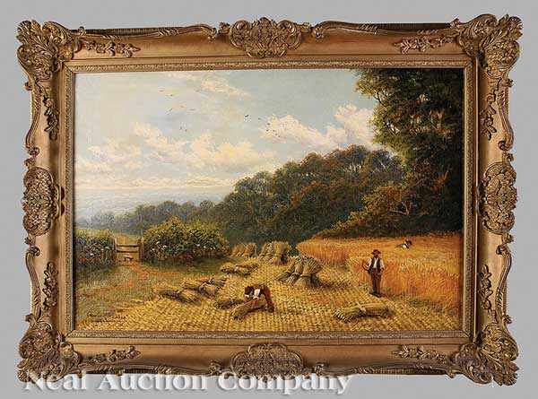 Appraisal: Charles Henry Passey English - A Cornfield Shere Surrey oil