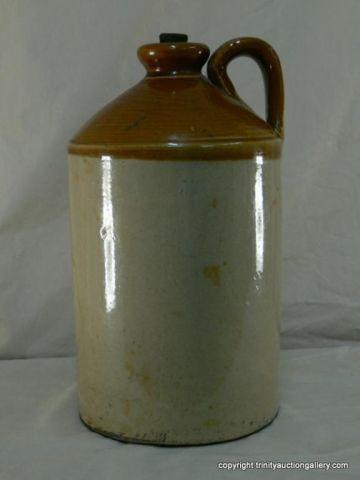 Appraisal: Antique English Whiskey Jug Pearsons Chesterfield - Antique late 's