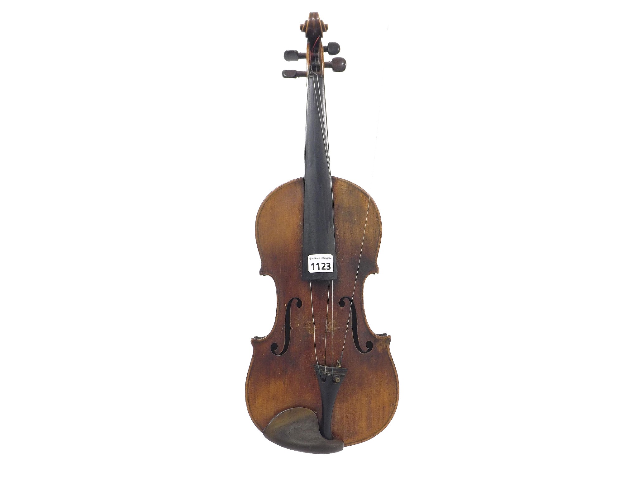 Appraisal: German violin circa cm