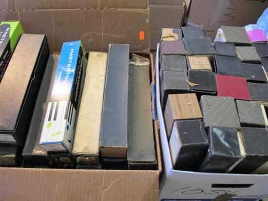 Appraisal: TWO BOXES OF PIANO ROLLS