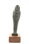 Appraisal: EGYPTIAN ANTIQUITY - Bronze Ushabti with hieroglyphs front and back