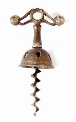 Appraisal: A Viktoria self pulling corkscrew with loose bell unmarked probably