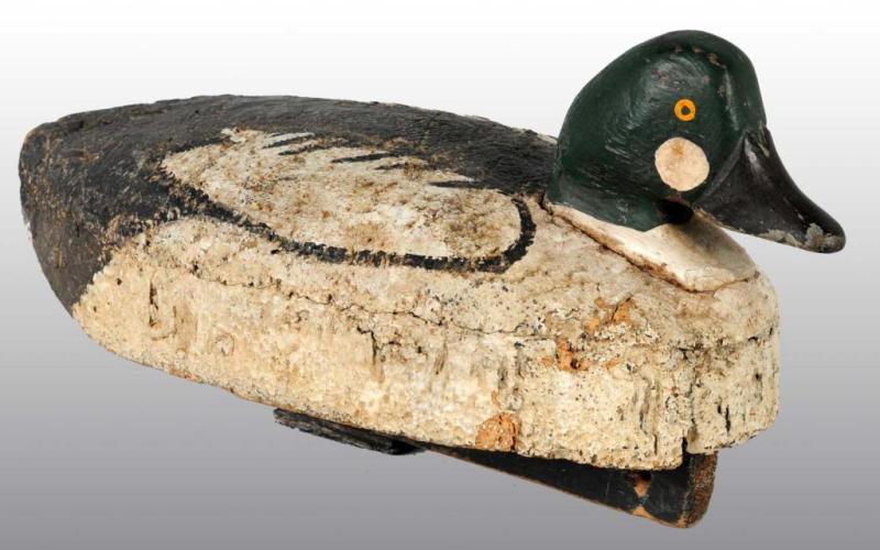 Appraisal: Cork Duck Decoy Description Wooden head Unsigned Condition Excellent Size