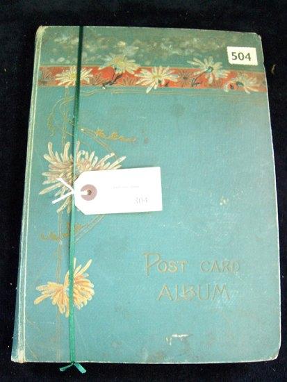 Appraisal: A postcard album topographical including Gloucestershire and coastal examples circa