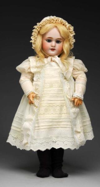 Appraisal: DEP Tete Jumeau Bebe Doll Description France Germany Ca Bisque