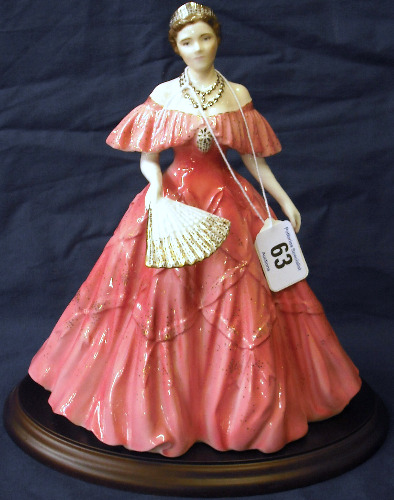 Appraisal: Royal Worcester Figure Queen Elizabeth the Queen Mother limited edition