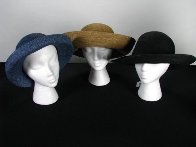 Appraisal: Lot of three Eric Javits New York ''squishee'' foldable hats