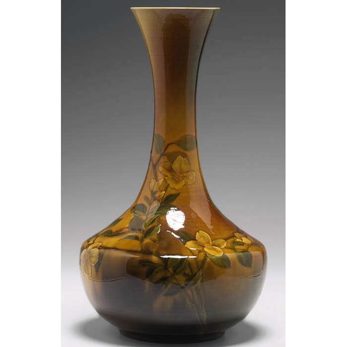 Appraisal: Beautiful Rookwood vase large classic shape in a Standard glaze