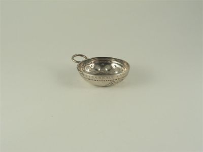 Appraisal: A th century French wine taster with a serpent ring