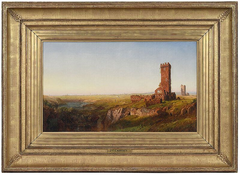 Appraisal: Jasper Francis Cropsey American - The Campagna of Rome signed