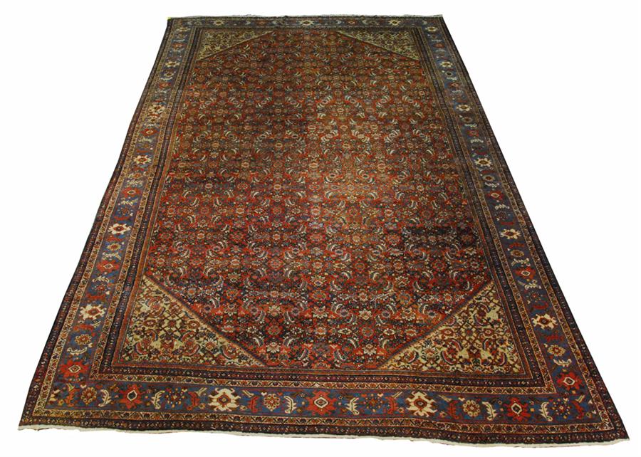 Appraisal: MAHAL CARPET Persia circa feet inches x feet inches