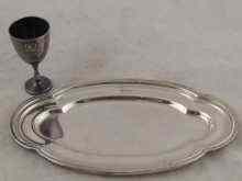 Appraisal: Silver plate A small White Star Line tray by Reed