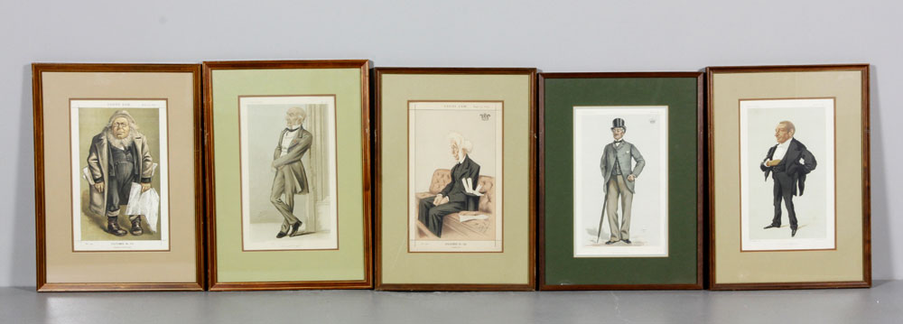 Appraisal: - Assorted Vanity Fair Spy Prints Assorted old Vanity Fair