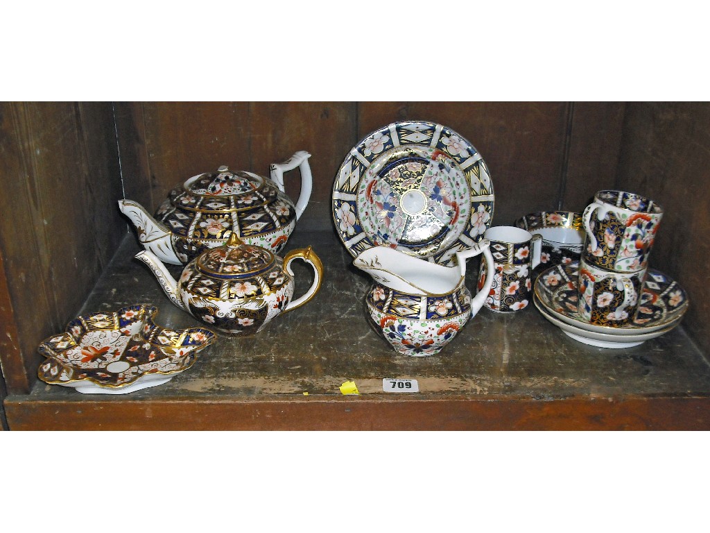 Appraisal: Collection of Bloor Derby and Royal Crown Derby Imari tea