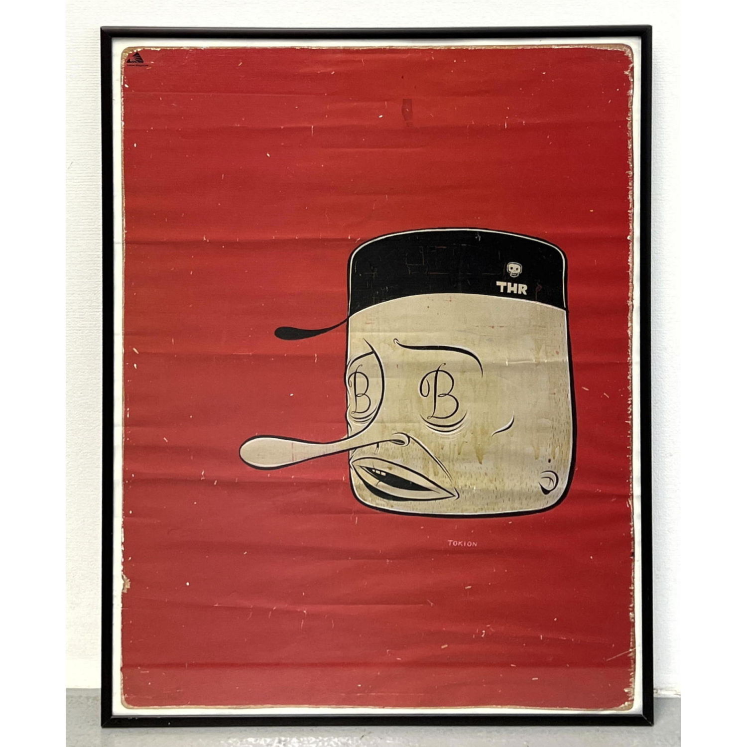 Appraisal: BARRY MCGEE Tokion Offset Lithograph Print Tokion magazine Dimensions H