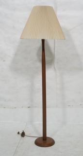 Appraisal: Teak Danish Modern Floor Lamp Slight tapered woo Teak Danish