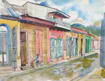 Appraisal: Lois Mailou Jones American - Cap Ha tian Watercolor on