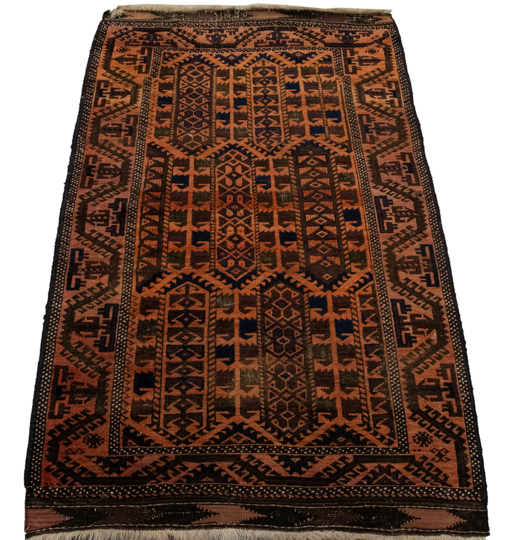 Appraisal: BALUCH RUG ' X ' Northeast Persia late th Century