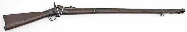 Appraisal: Springfield Model Ramrod Trapdoor Rifle - cal round barrel S