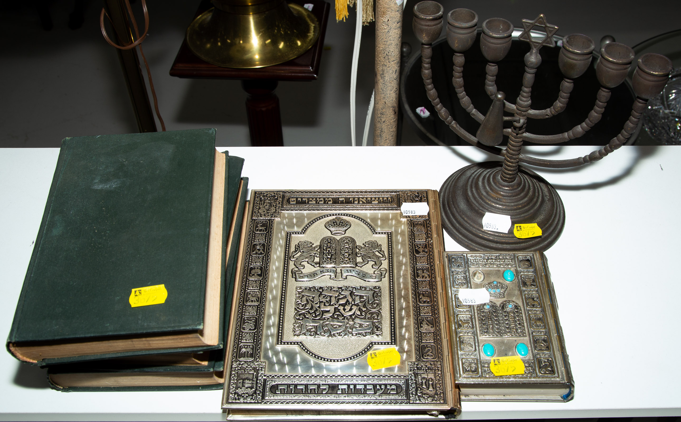 Appraisal: SELECTION OF JUDAICA Including Dubnow HISTORY OF THE JEWS IN