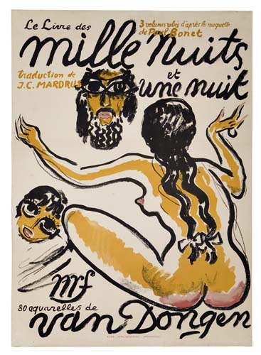 Appraisal: KEES VAN DONGEN LE LIVRE DES MILLE NUITS ET UNE