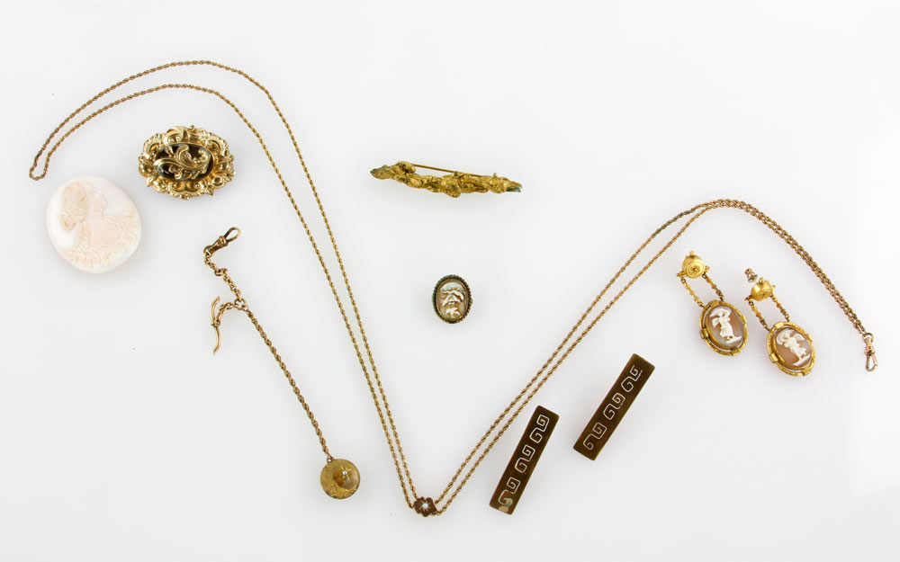 Appraisal: - Lot of Victorian Gold Fill Jewelry Lot of Victorian