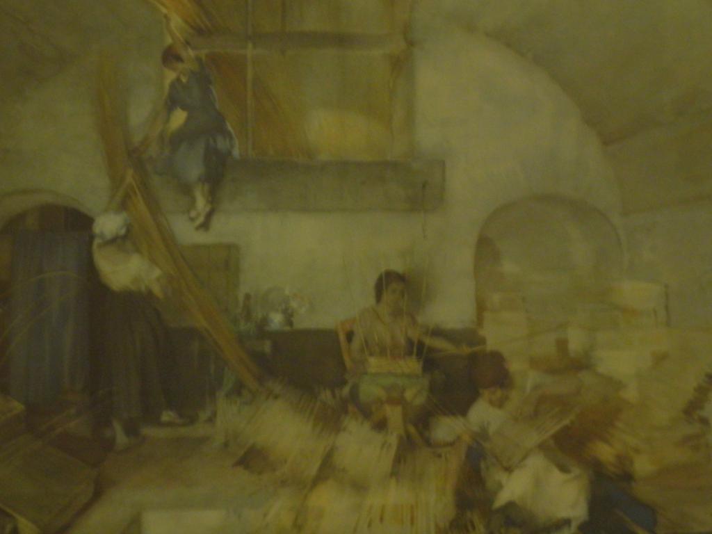 Appraisal: After Sir William Russell Flint The Basket Weavers coloured print