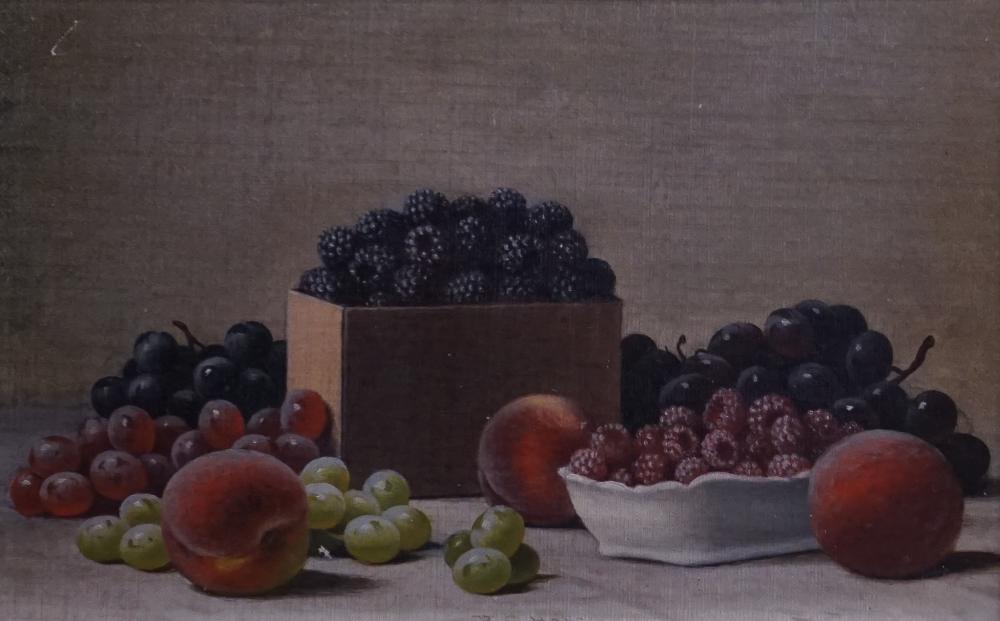 Appraisal: BARTON STONE HAYS AMERICAN - STILL LIFE OF FRUIT OIL